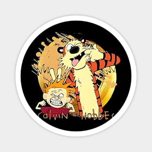 calvin and hobbes bro 5 Magnet